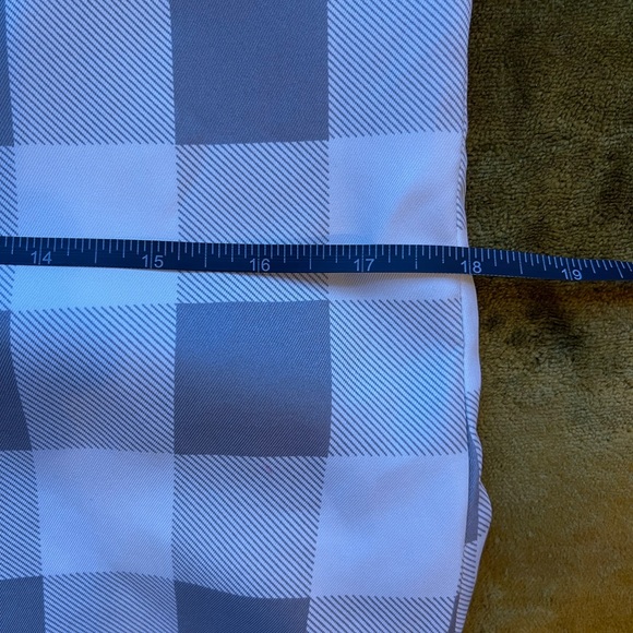 NWT The Limited SZ S White and Grey Check 3/4 Sleeve Blouse! - Picture 7 of 13